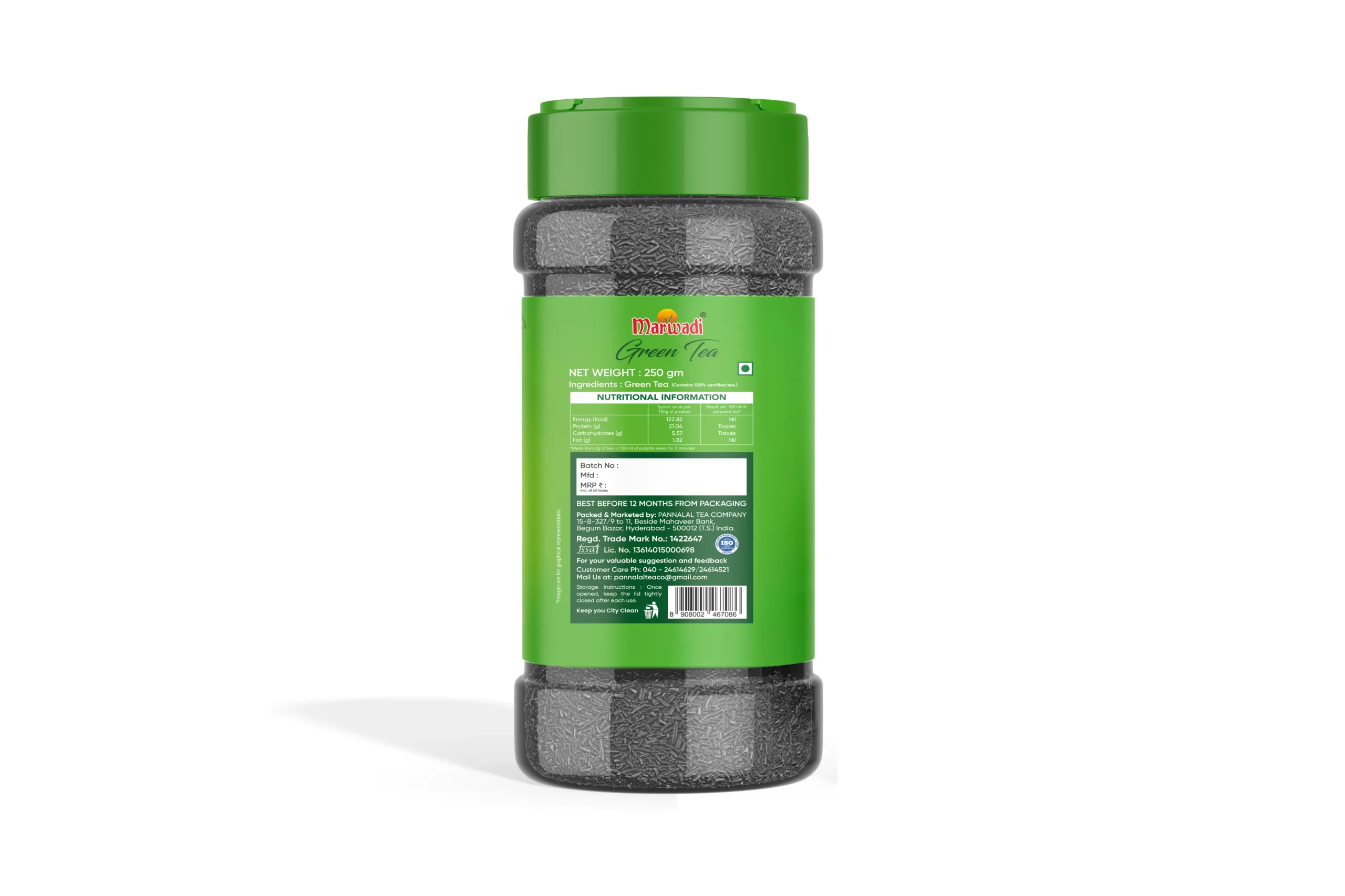 Marwadi Green Tea Jar - Image 3