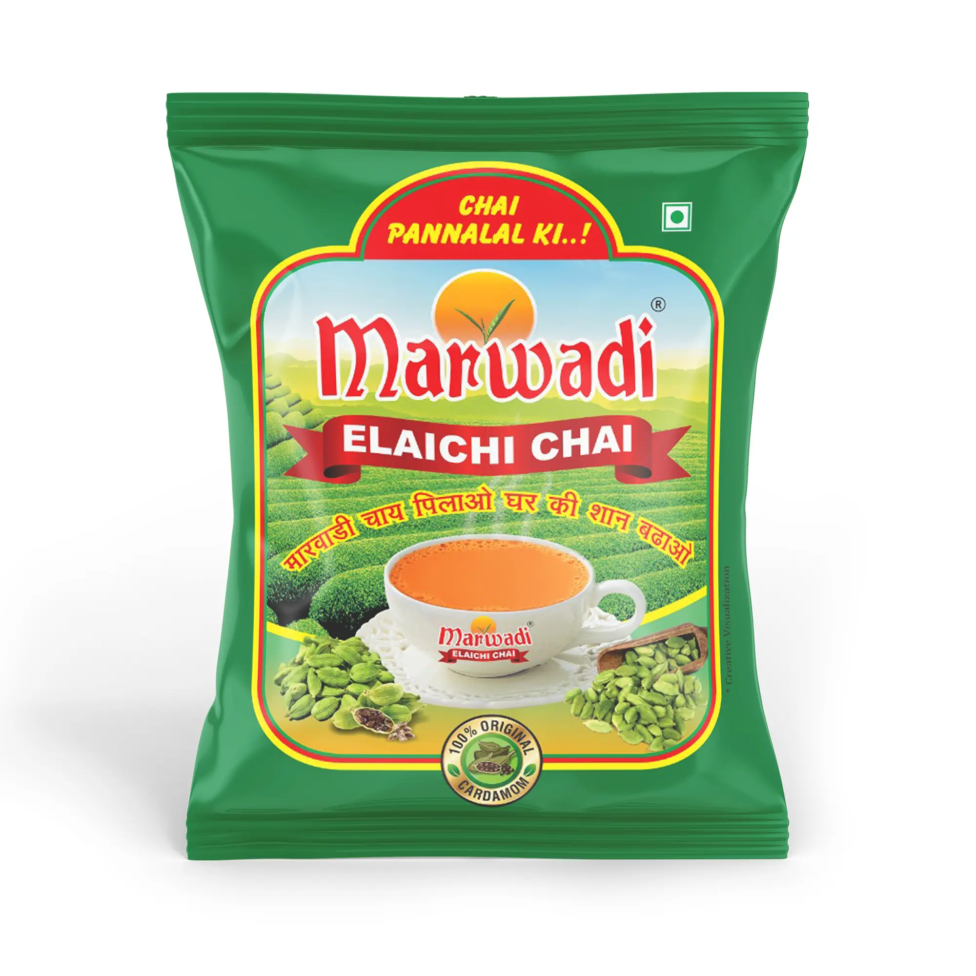 Marwadi Elaichi Chai-250gm Zipper