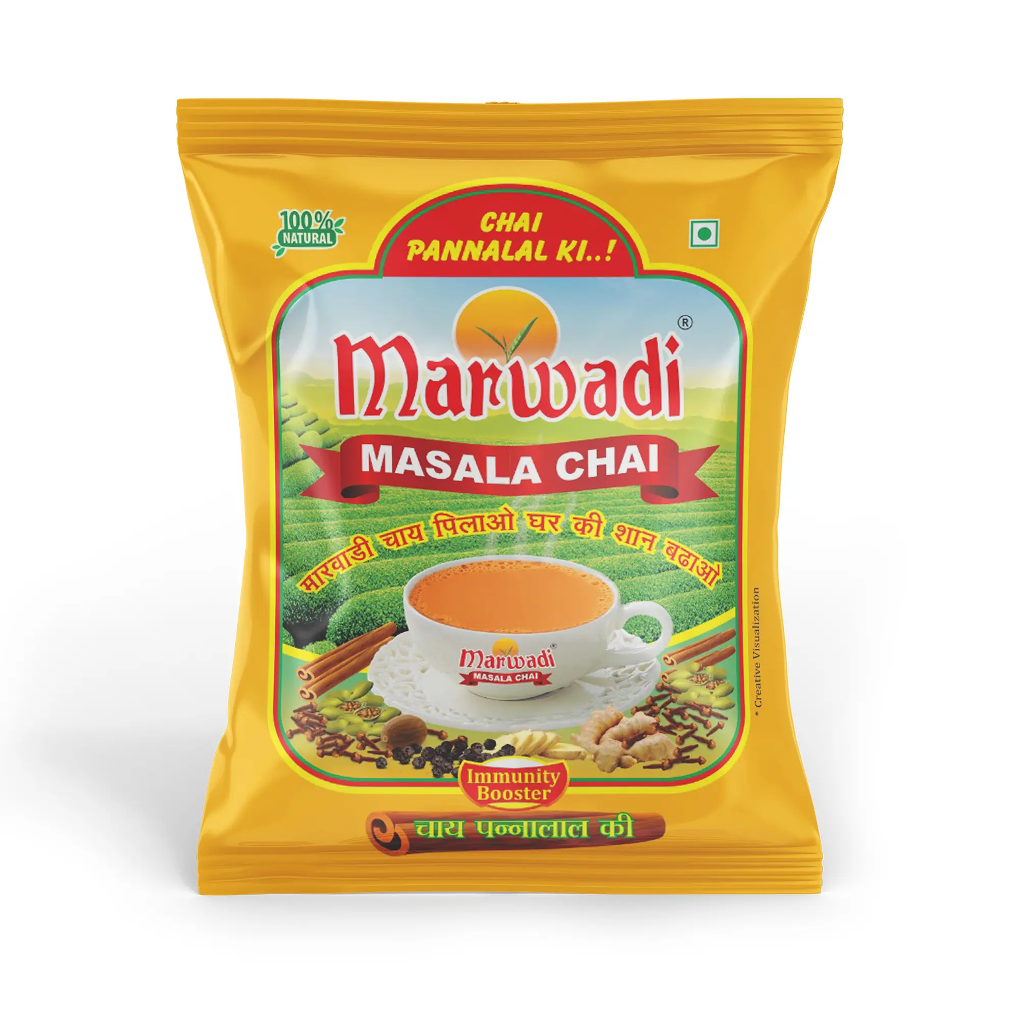 Marwadi Masala Chai-250 Gm Zipper Pack