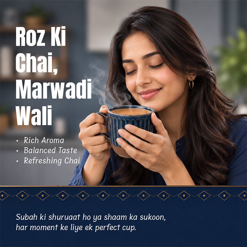 Marwadi Chai CTC Assam Leaf Tea Box Pack - Image 8