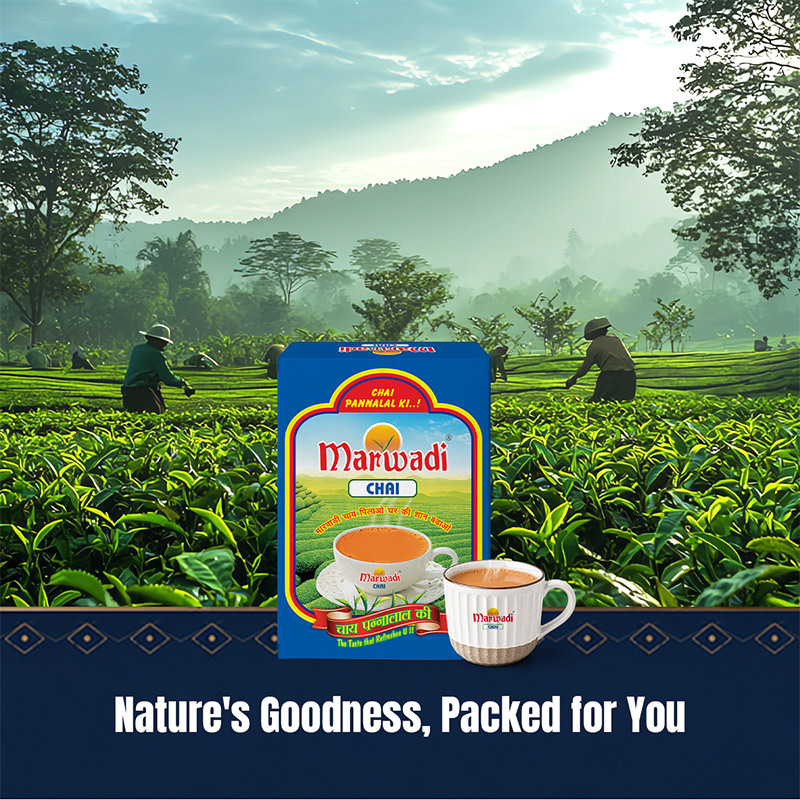 Marwadi Chai CTC Assam Leaf Tea Box Pack - Image 4