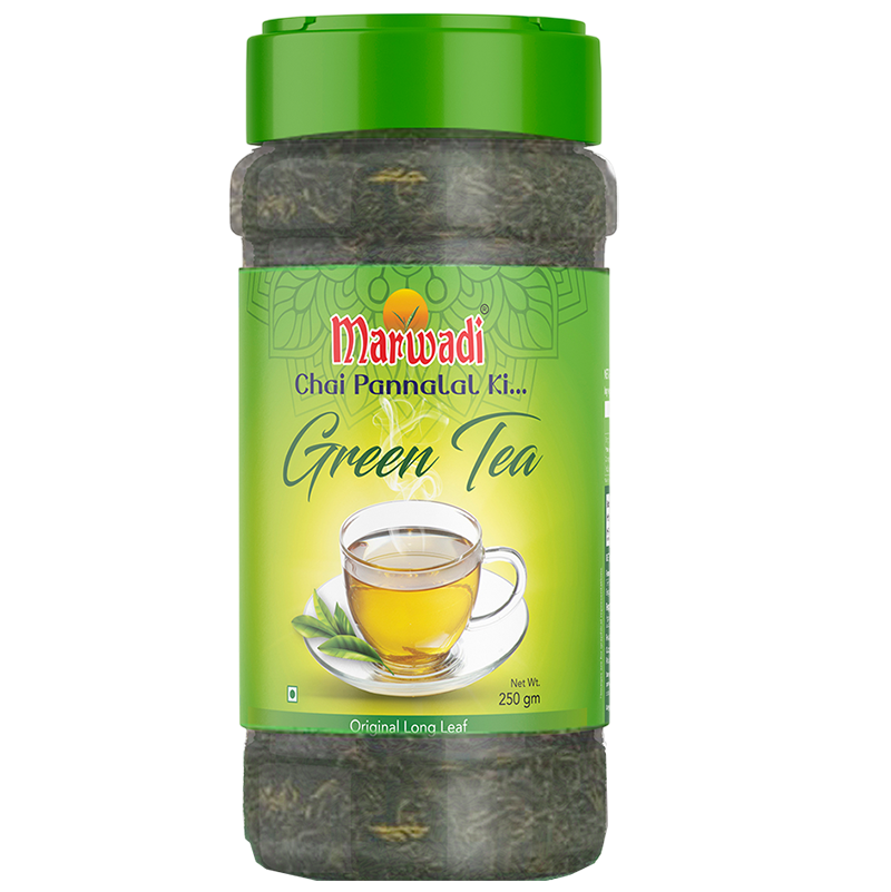 Marwadi Green Tea Jar