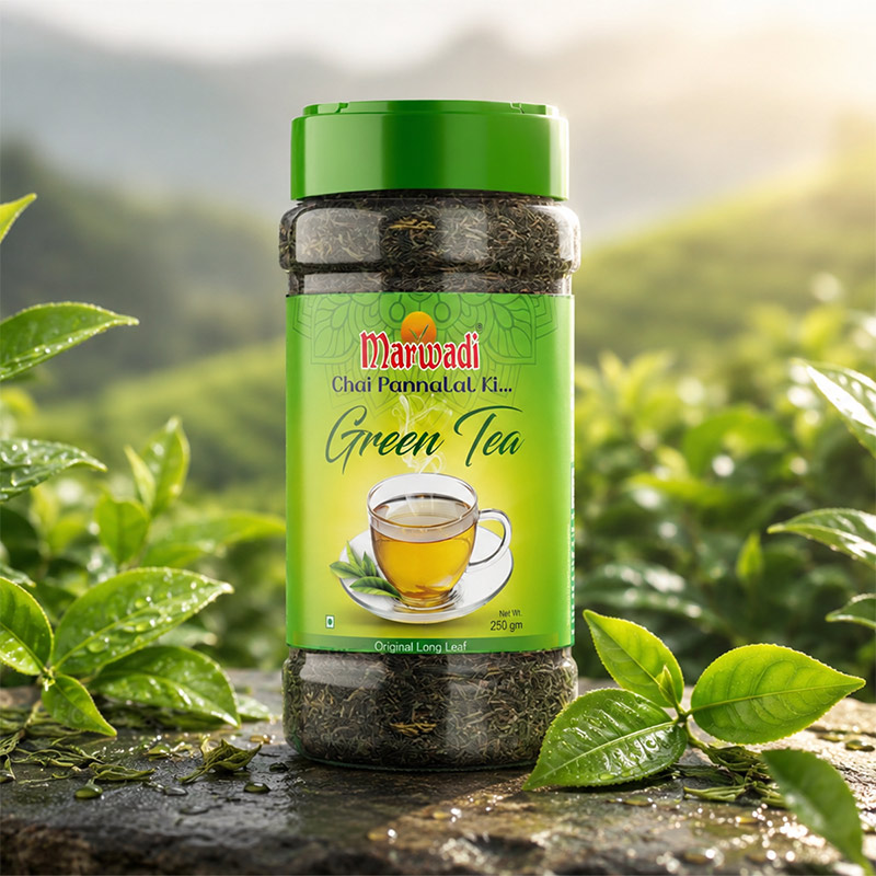 Marwadi Green Tea Jar - Image 6