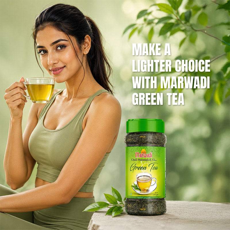 Marwadi Green Tea Jar - Image 2