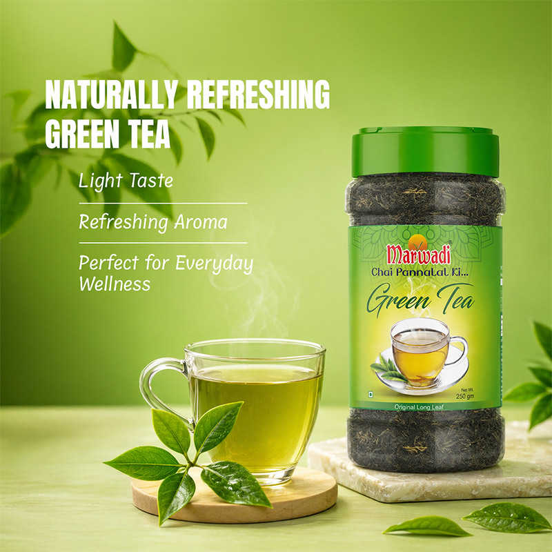 Marwadi Green Tea Jar - Image 3