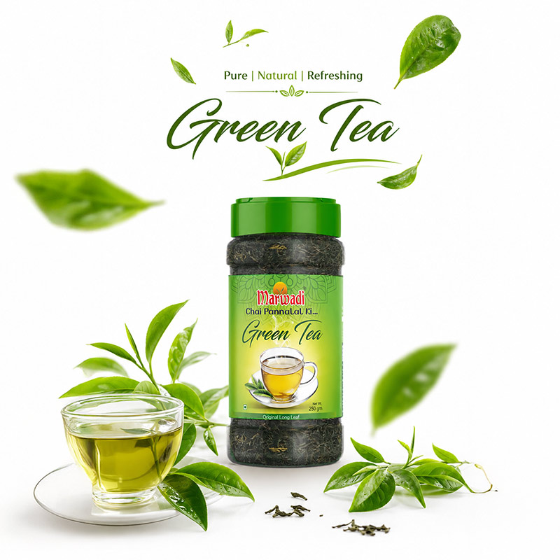 Marwadi Green Tea Jar - Image 5
