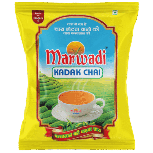 Marwadi Kadak Dust Chai Zipper Pouch