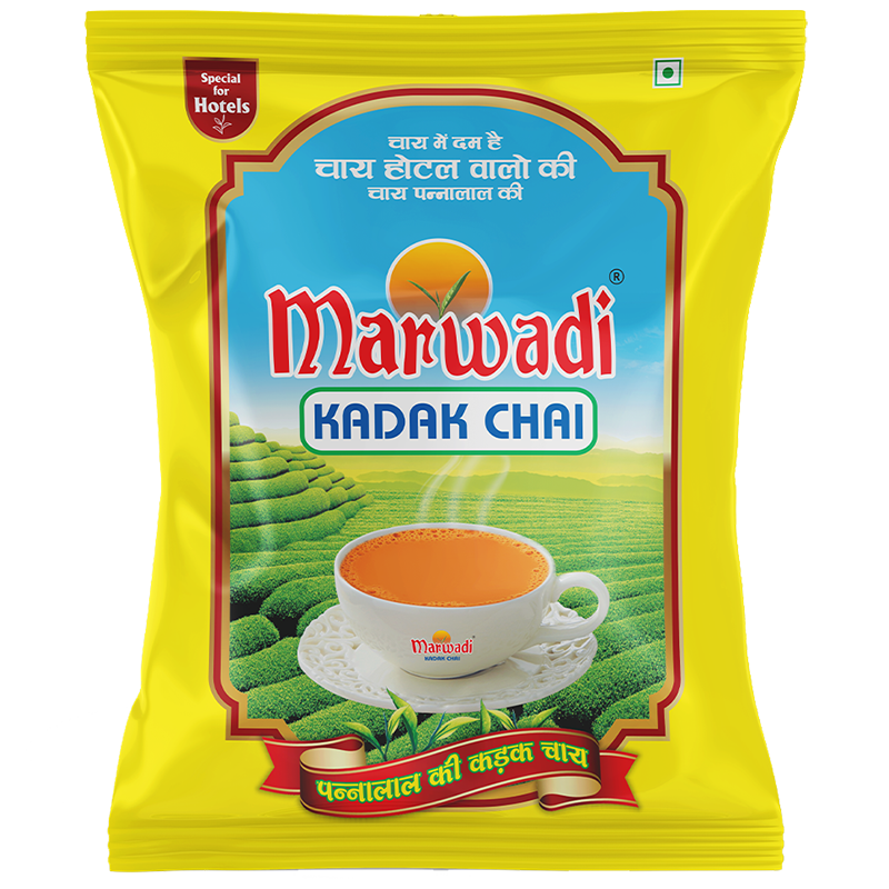 Marwadi Kadak Dust Chai Zipper Pouch