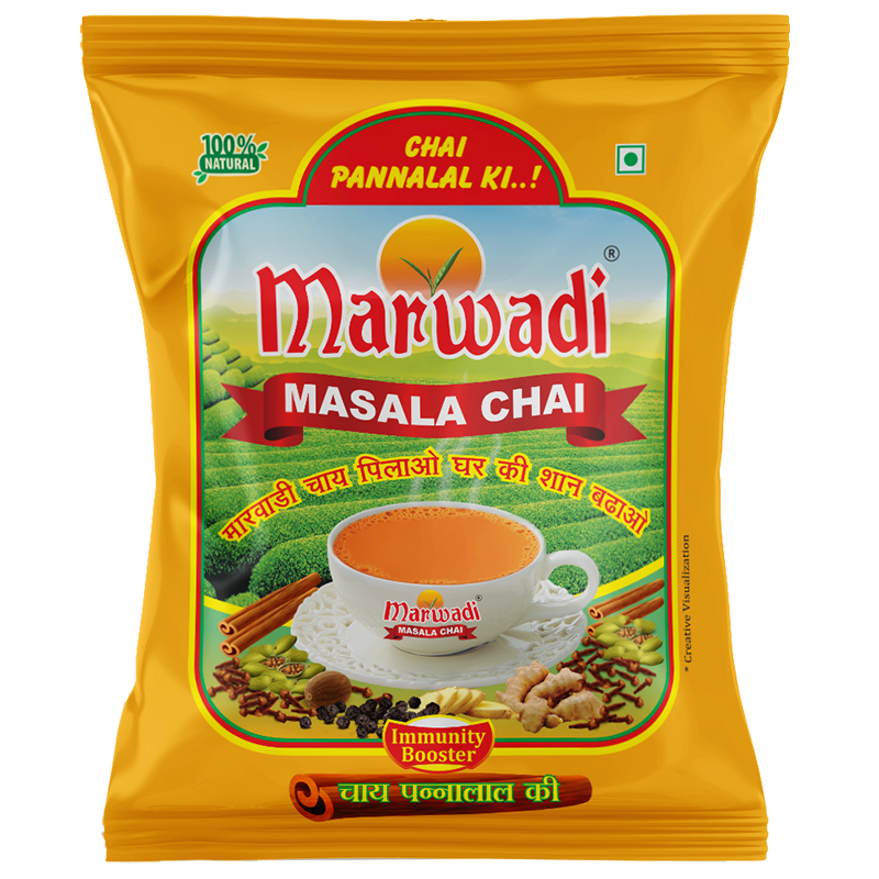 Marwadi Masala Chai-250 Gm Zipper Pack