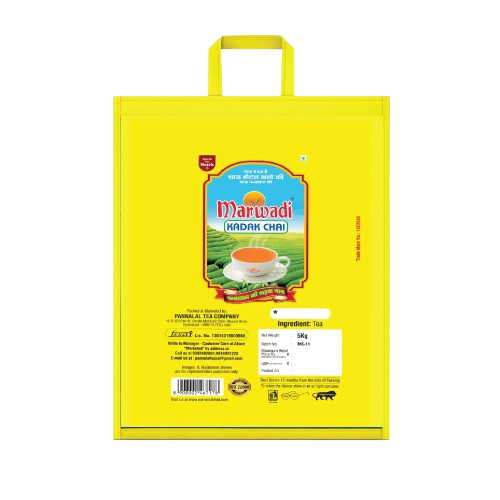 Marwadi Kadak Dust Chai Zipper Pouch